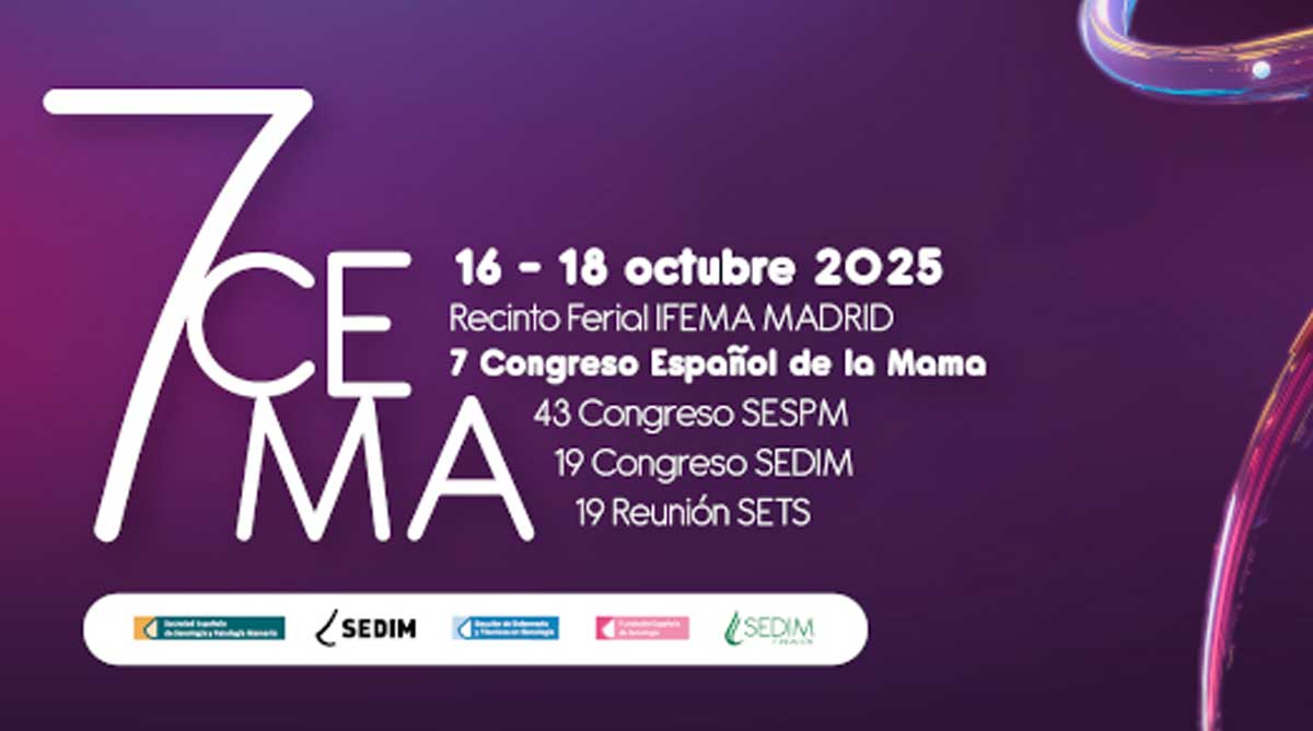 7º Congreso Español de la Mama 43º Congreso de la Sociedad Española de Senología y Patología Mamaria (SESPM) - 19ª Reunión SETS, celebrado en Madrid IFEMA los días 16,17 y 18 de octubre de 2025